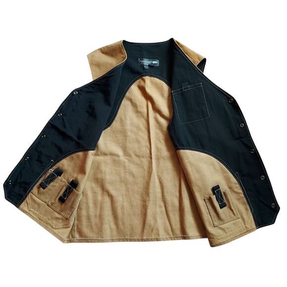 Concealed Carry Outfitters Men's Tactical Urban Travel Vest Brushed Cotton Sz LG - Picture 7 of 8